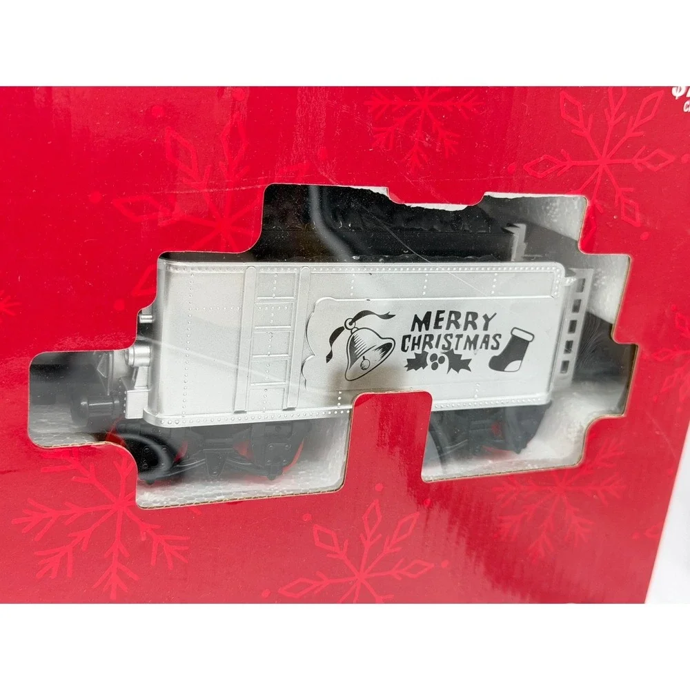 Hobby Lobby Choo-Choo Christmas Holiday Train Set w/ Track Battery‎ Operated